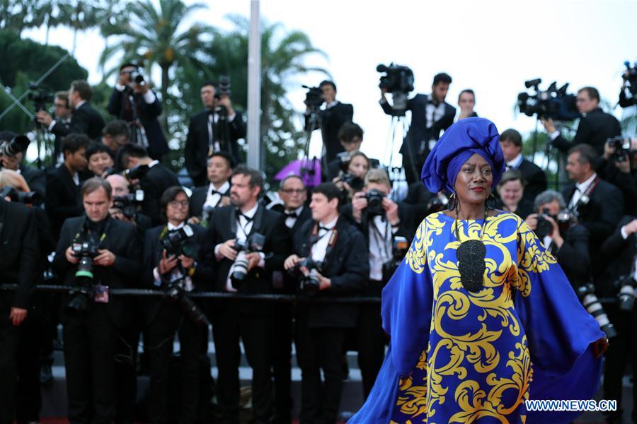 FRANCE-CANNES-71ST INTERNATIONAL FILM FESTIVAL-KHADJA NIN-RED CARPET