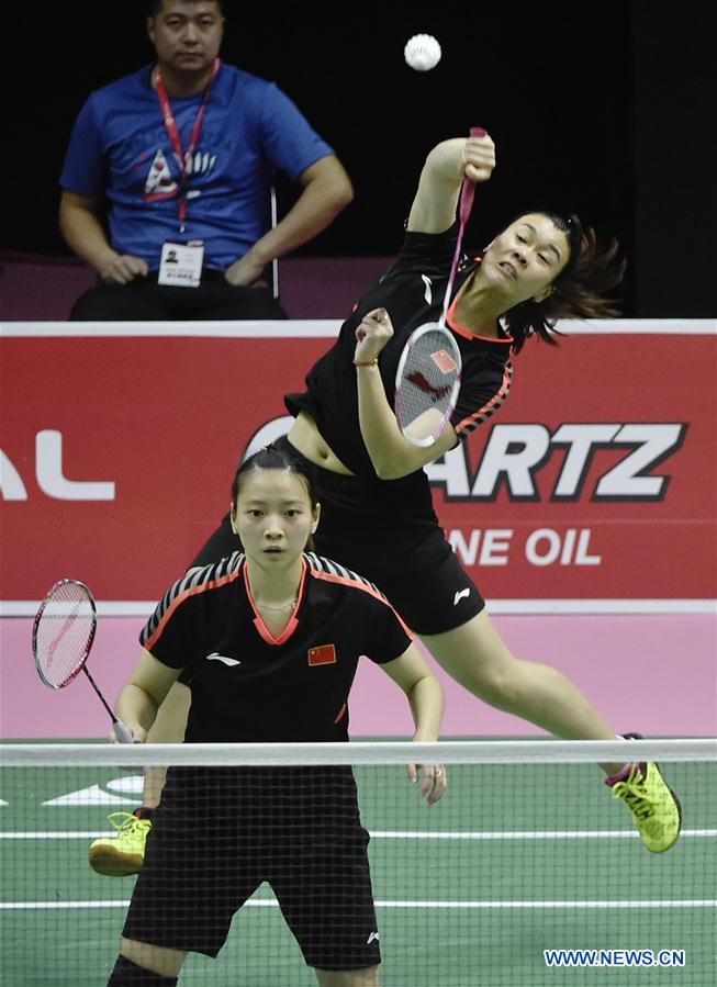 (SP)THAILAND-BANGKOK-BADMINTON-UBER CUP