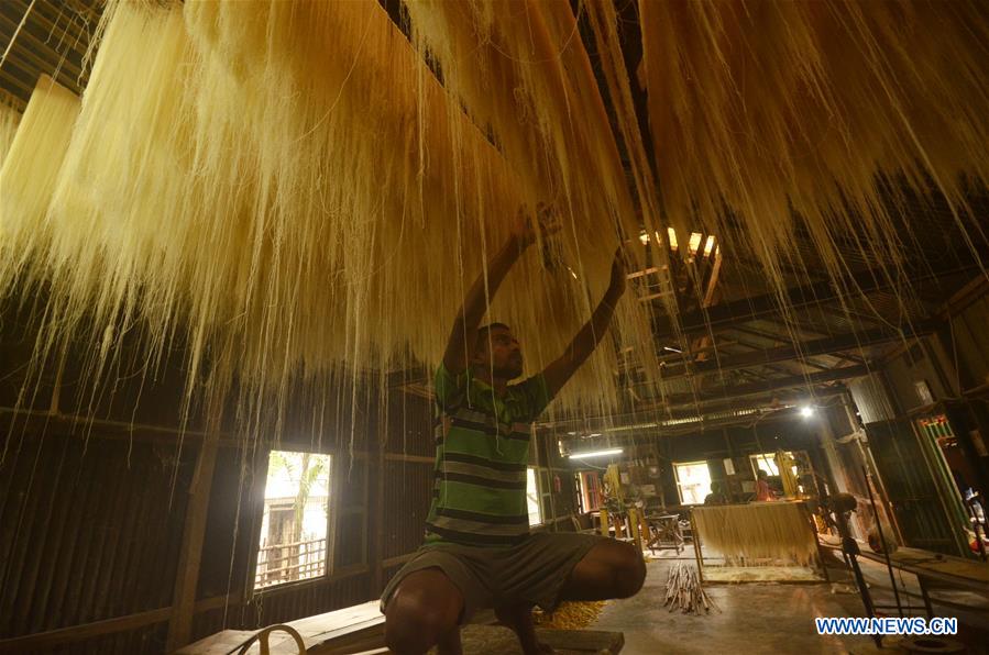 INDIA-TRIPURA-VERMICELLI MAKING