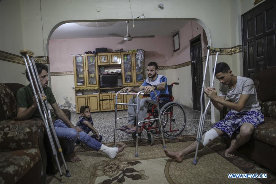 MIDEAST-GAZA-RAFAH-WOUNDED