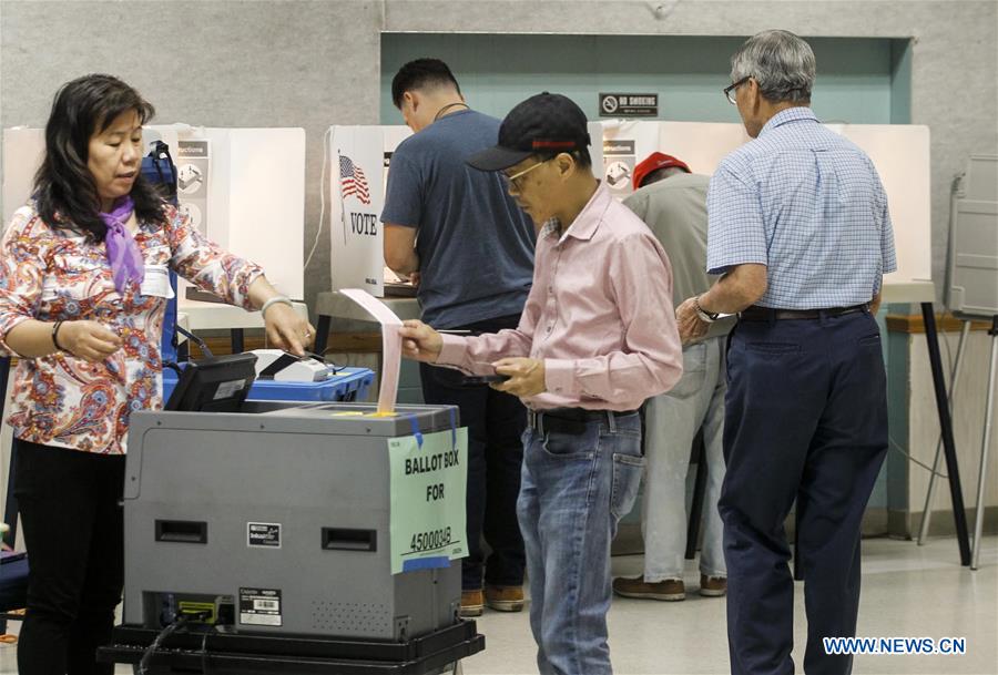 U.S.-LOS ANGELES-PRIMARY ELECTION