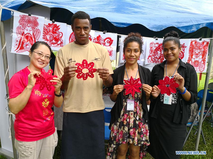 FIJI-SUVA-WORLD CULTURAL CAMP-CHINESE CULTURE