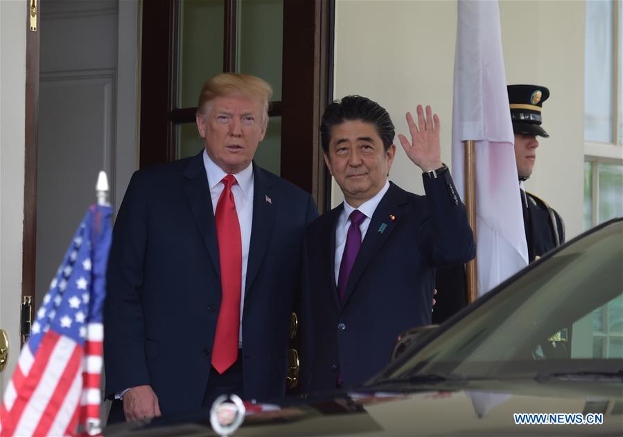 U.S.-WASHINGTON D.C.-PRESIDENT-JAPAN-PM-PRESS BRIEFING