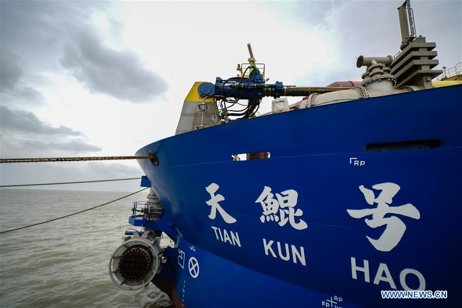 CHINA-JIANGSU-QIDONG-DREDGING VESSEL (CN)