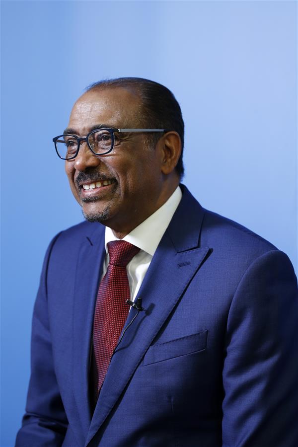 UN-UNAIDS-MICHEL SIDIBE-INTERVIEW