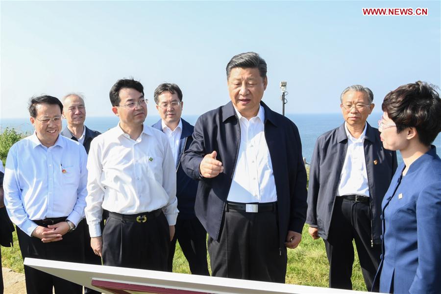 CHINA-SHANDONG-WEIHAI-XI JINPING-INSPECTION (CN)