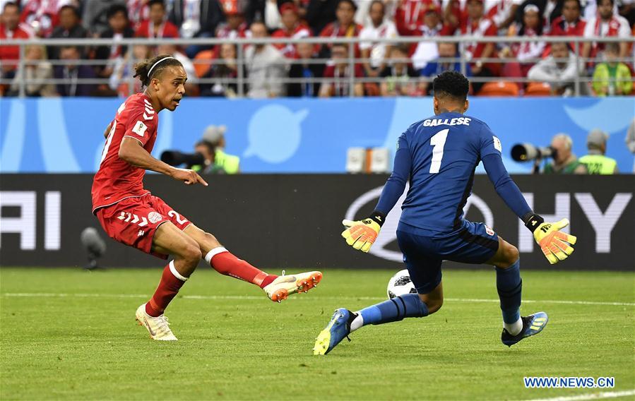 (SP)RUSSIA-SARANSK-2018 WORLD CUP-GROUP C-PERU VS DENMARK