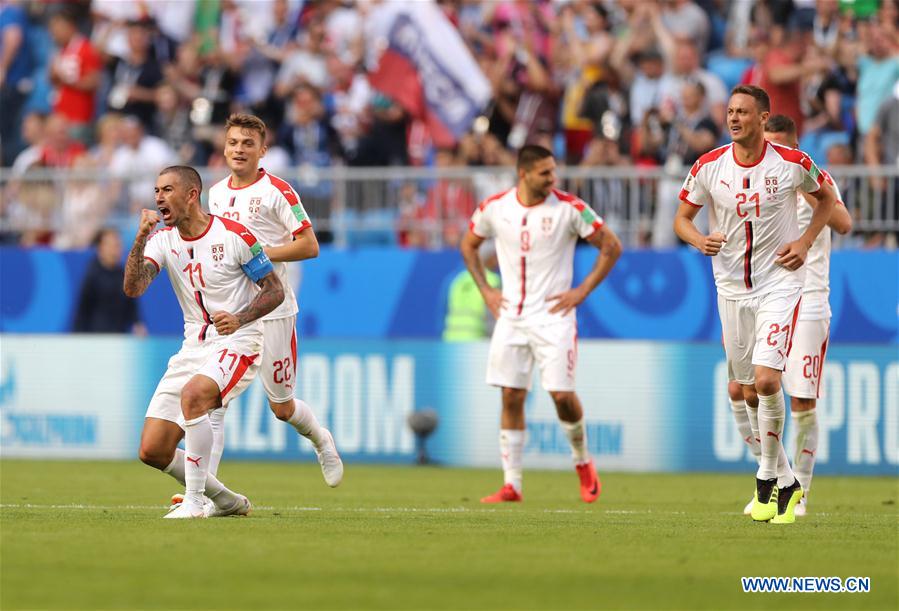 (SP)RUSSIA-SAMARA-2018 WORLD CUP-GROUP E-COSTA RICA VS SERBIA