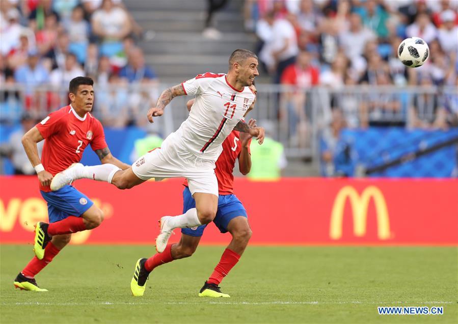 (SP)RUSSIA-SAMARA-2018 WORLD CUP-GROUP E-COSTA RICA VS SERBIA