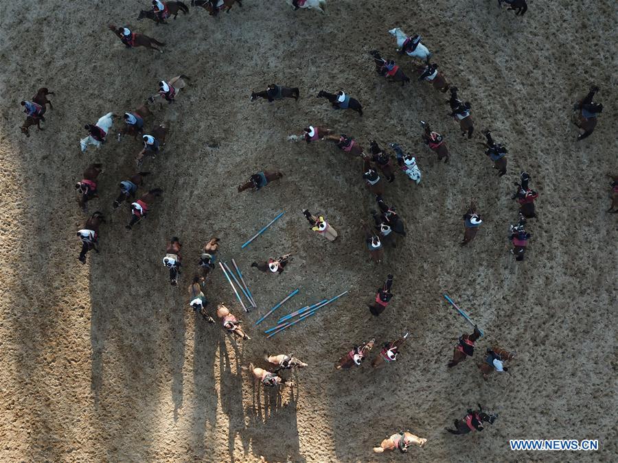 #CHINA-HEBEI-PERFORMANCE-EQUESTRIANISM-TRAINING (CN)