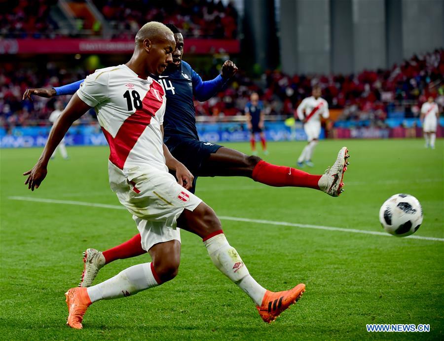 (SP)RUSSIA-YEKATERINBURG-2018 WORLD CUP-GROUP C-FRANCE VS PERU