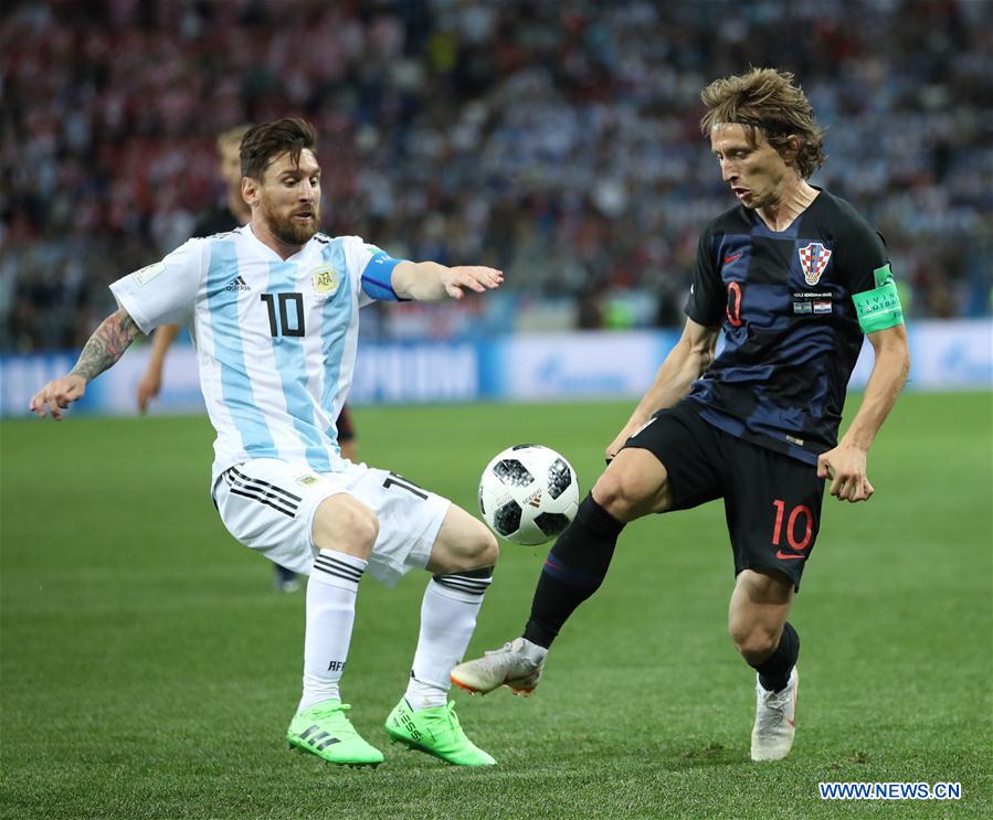 (SP)RUSSIA-NIZHNY NOVGOROD-2018 WORLD CUP-GROUP D-ARGENTINA VS CROATIA