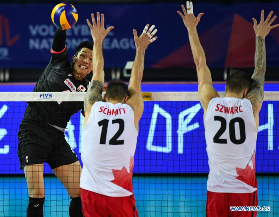 (SP)CHINA-JIANGMEN-VOLLEYBALL-FIVB NATIONS LEAGUE-MEN (CN)