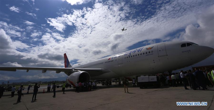 NEPAL-KATHMANDU-AIRBUS