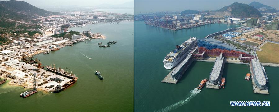 CHINA-GUANGDONG-SHENZHEN-DEVELOPMENT-COMPARISON (CN)