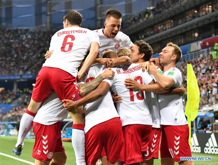 (SP)RUSSIA-NIZHNY NOVGOROD-2018 WORLD CUP-ROUND OF 16-CROATIA VS DENMARK