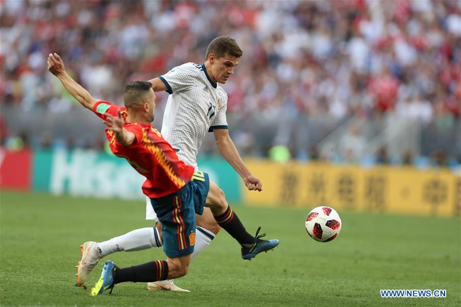 (SP)RUSSIA-MOSCOW-2018 WORLD CUP-ROUND OF 16-SPAIN VS RUSSIA