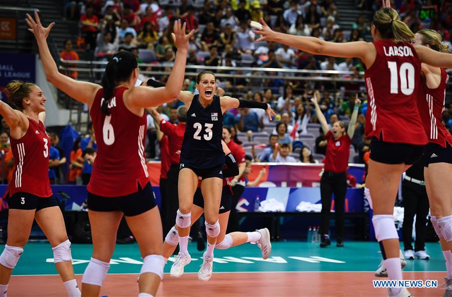 (SP)CHINA-NANJING-VOLLEYBALL-FIVB NATIONS LEAGUE-WOMEN'S FINALS(CN)