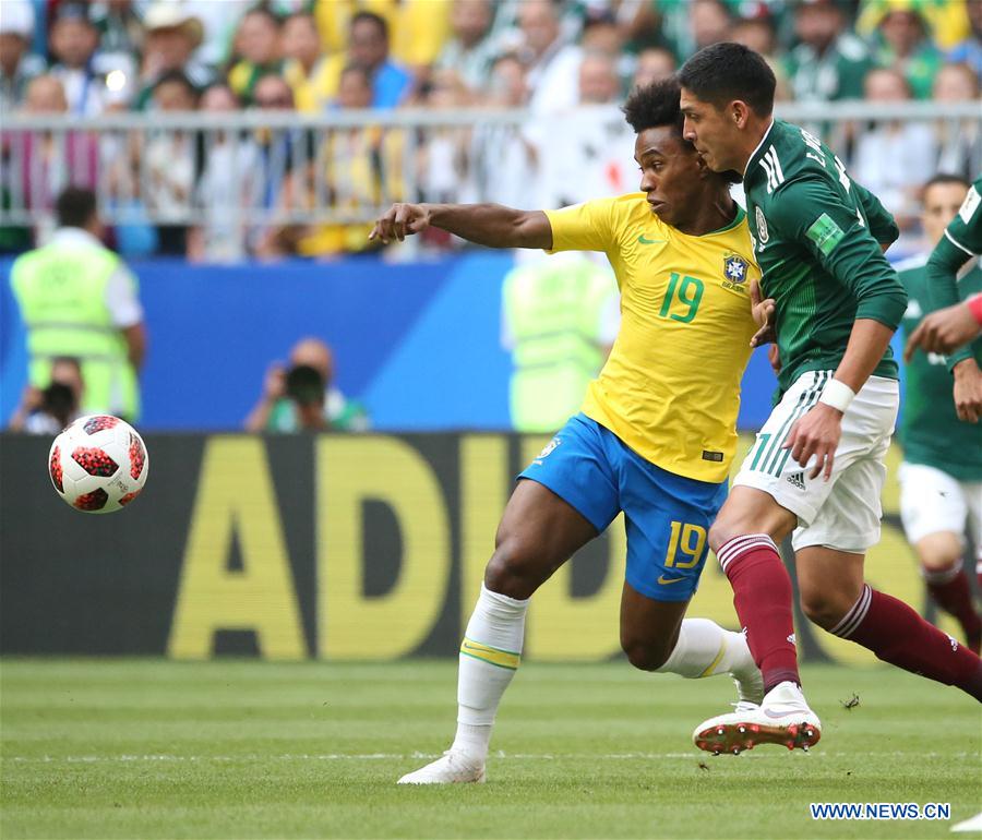 (SP)RUSSIA-SAMARA-2018 WORLD CUP-ROUND OF 16-BRAZIL VS MEXICO