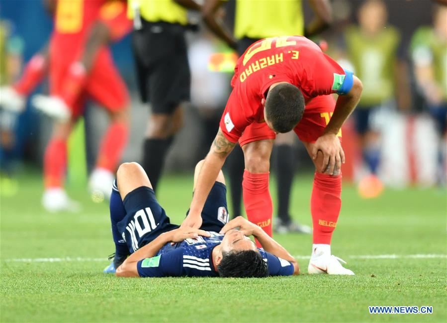 (SP)RUSSIA-ROSTOV-ON-DON-2018 WORLD CUP-ROUND OF 16-BELGIUM VS JAPAN