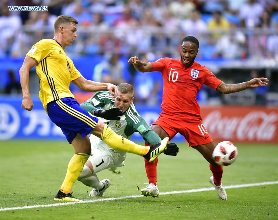 (SP)RUSSIA-SAMARA-2018 WORLD CUP-QUARTERFINAL-SWEDEN VS ENGLAND