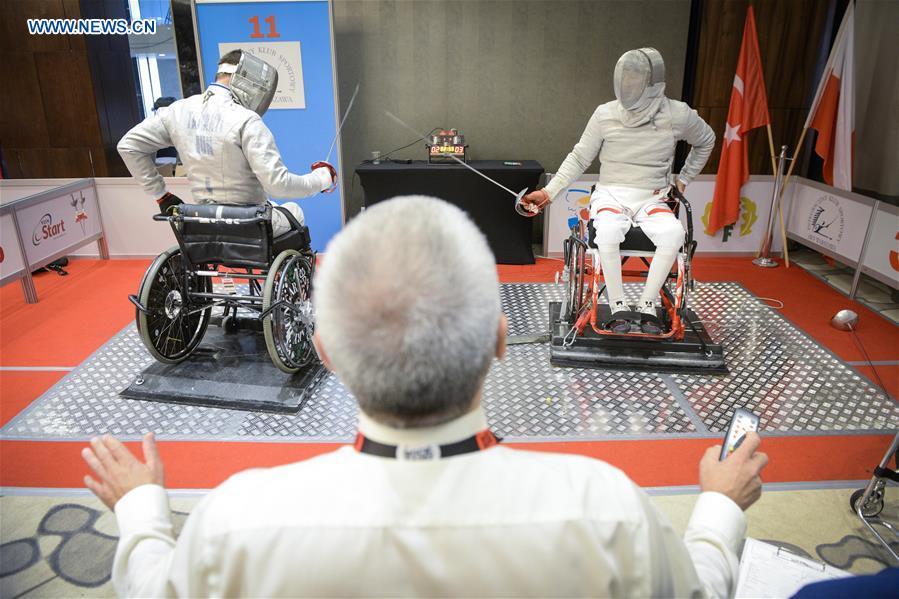 (SP)POLAND-WARSAW-WHEELCHAIR FENCING WORLD CUP