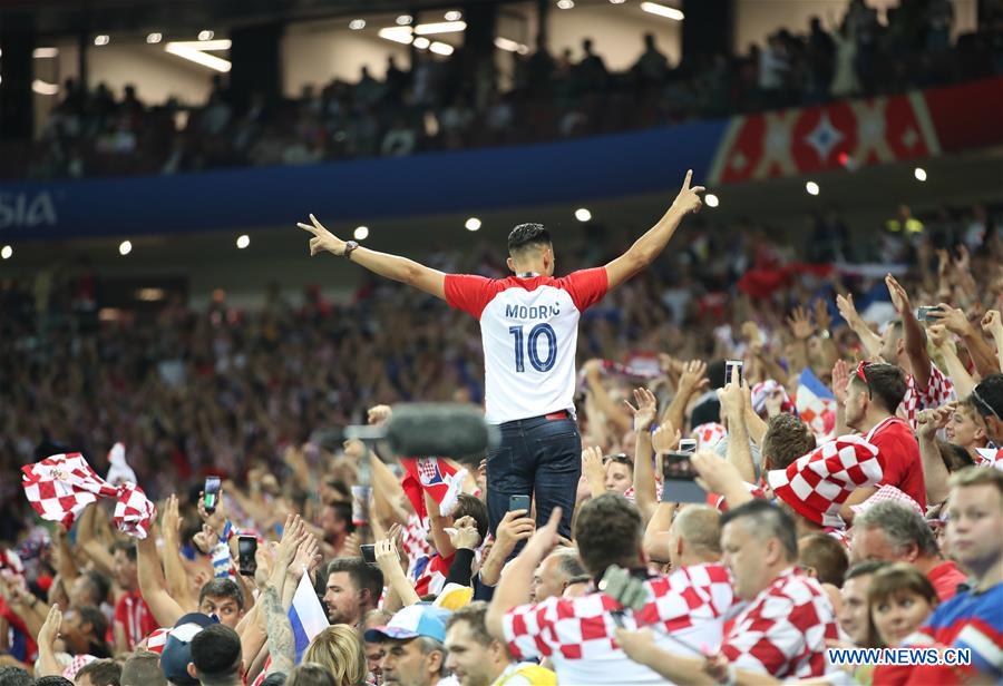 (SP)RUSSIA-MOSCOW-2018 WORLD CUP-SEMIFINAL-ENGLAND VS CROATIA