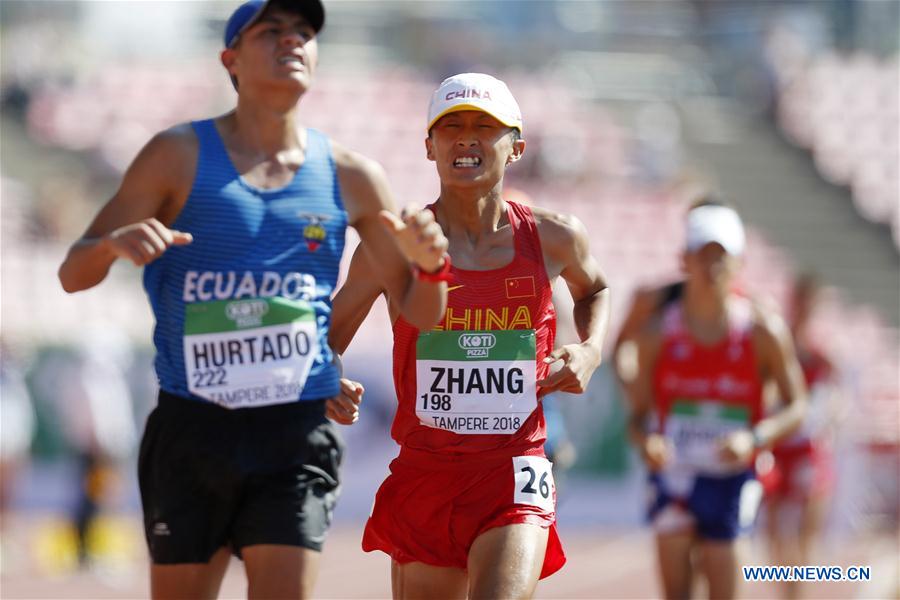 (SP)FINLAND-TAMPERE-TRACK AND FIELD-IAAF WORLD U20-DAY 4