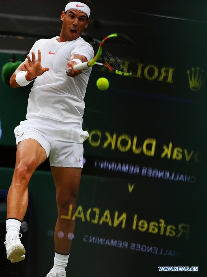 (SP)BRITAIN-LONDON-TENNIS-WIMBLEDON CHAMPIONSHIPS 2018-DAY 12