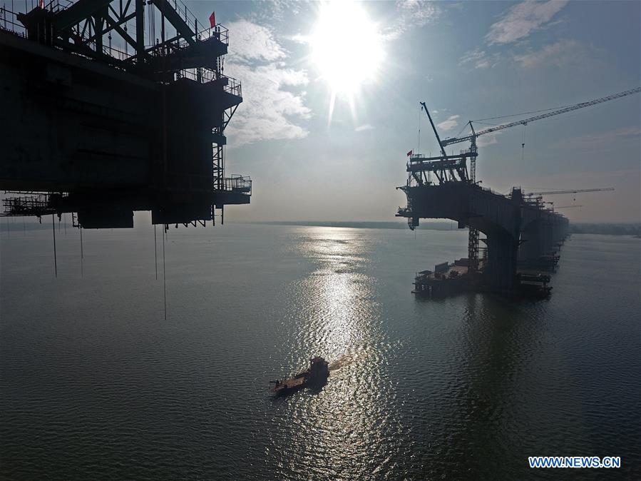 #CHINA-HUBEI-HIGH-SPEED RAILWAY-CONSTRUCTION (CN) 