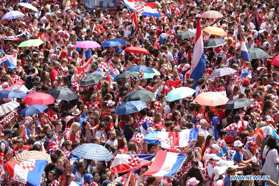 (SP)CROATIA-ZAGREB-FIFA WORLD CUP-FANS