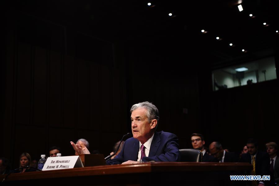 U.S.-WASHINGTON D.C.-JEROME POWELL-SENATE-HEARING