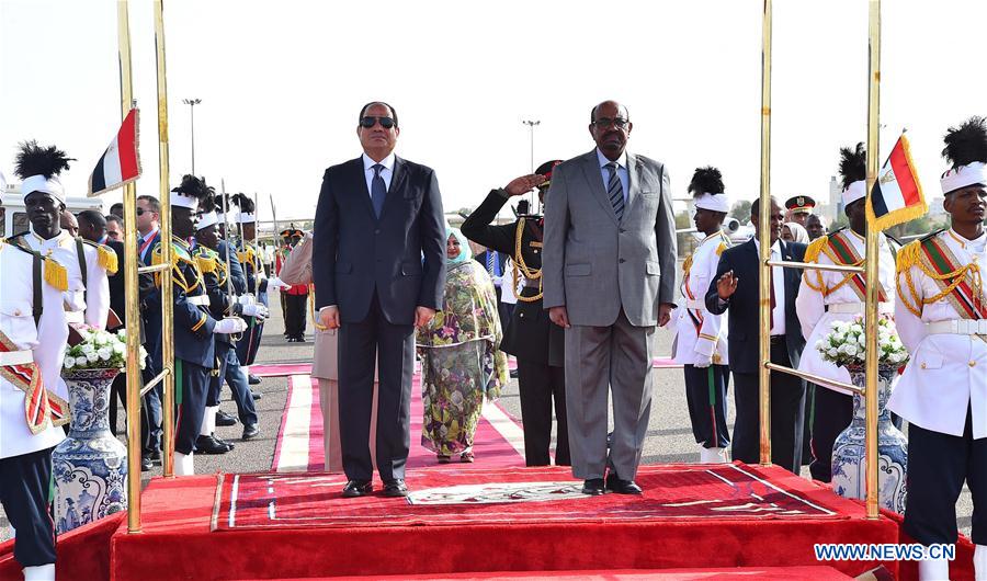 SUDAN-KHARTOUM-EGYPT-PRESIDENT-VISIT