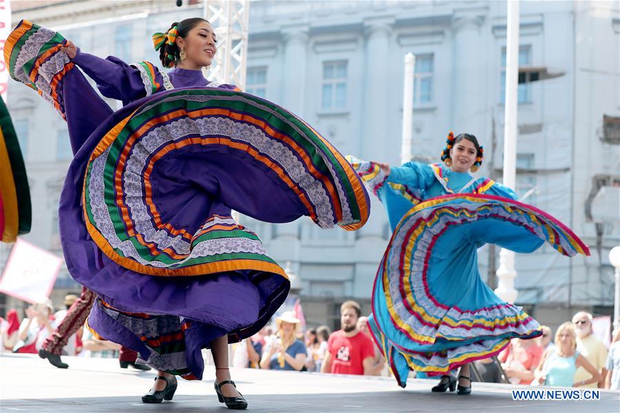 CROATIA-ZAGREB-52ND INTERNATIONAL FOLKLORE FESTIVAL