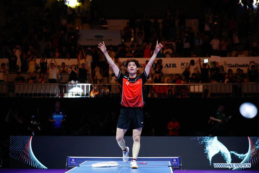 (SP)SOUTH KOREA-DAEJEON-TABLE TENNIS-KOREA OPEN-MEN'S SINGLE FINAL