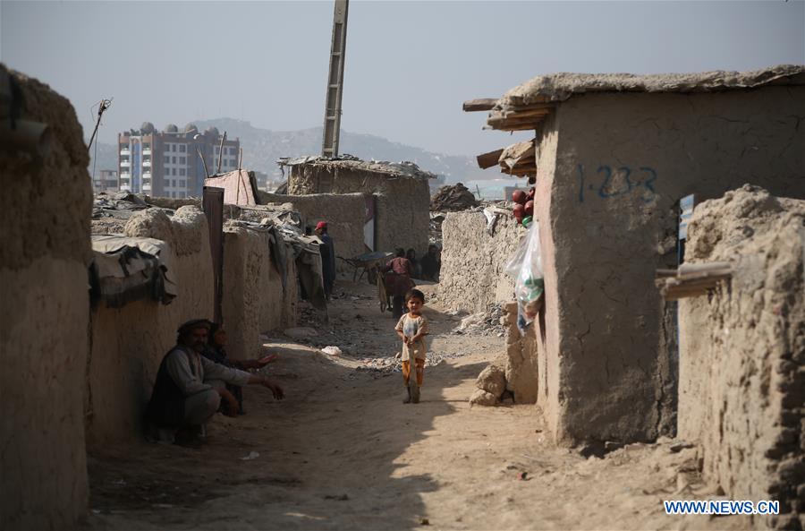 AFGHANISTAN-KABUL-DISPLACED CAMP-CHILDREN