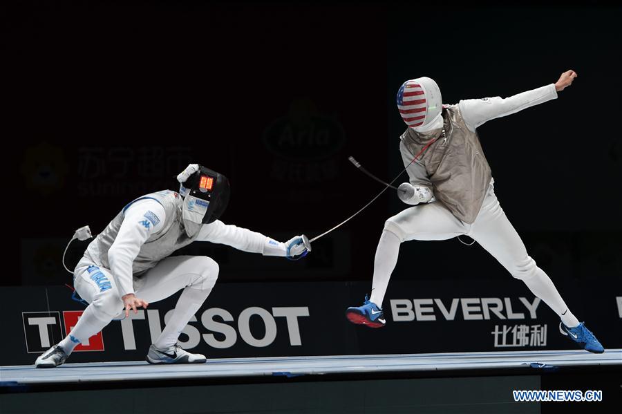 (SP)CHINA-JIANGSU-WUXI-FENCING-WORLD CHAMPIONSHIPS (CN)