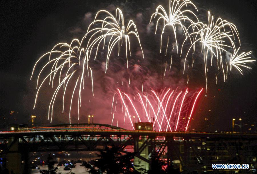 CANADA-VANCOUVER-CELEBRATION OF LIGHT