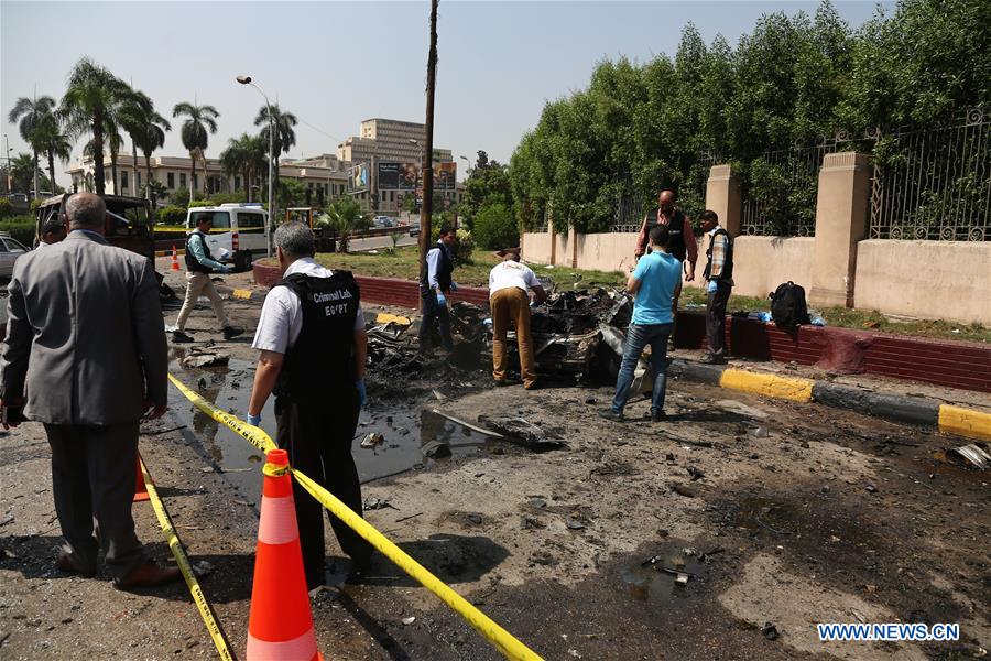 EGYPT-CAIRO-VEHICLE-EXPLOSION