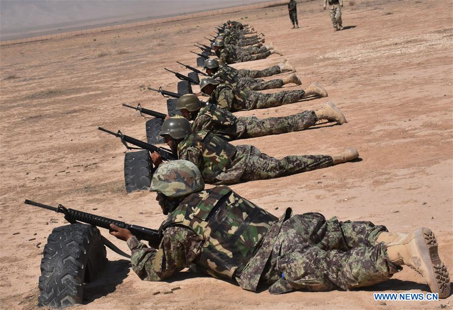 AFGHANISTAN-BALKH-MILITARY TRAINING