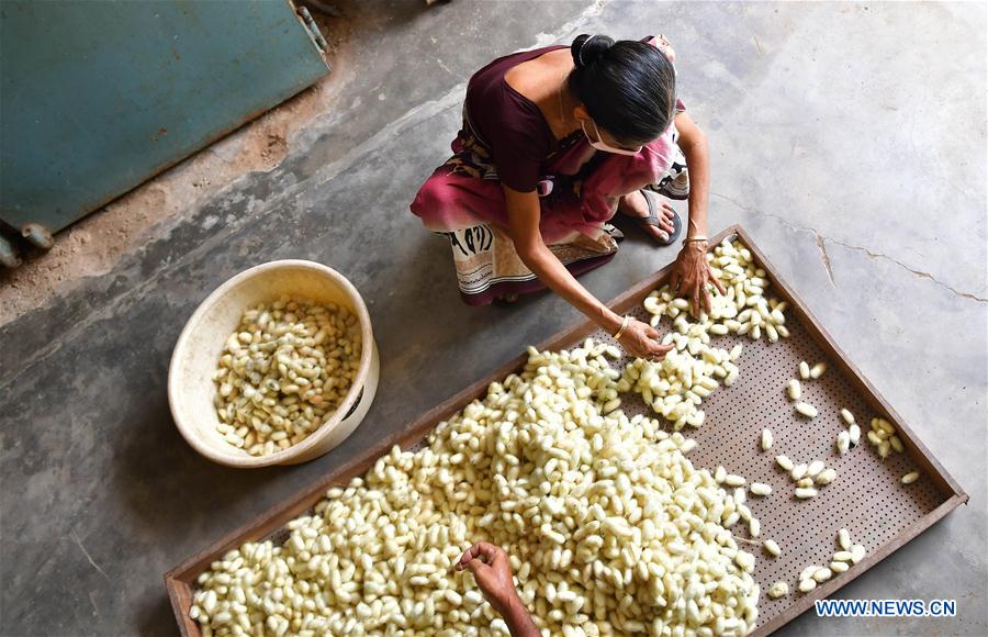 INDIA-TRIPURA-SILK MILL