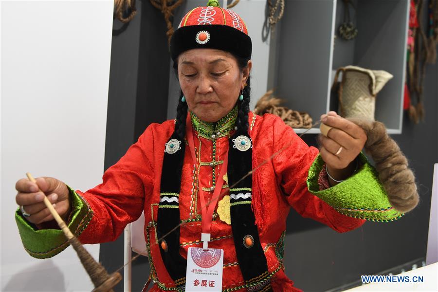 CHINA-HOHHOT-INTANGIBLE CULTURAL HERITAGE EXHIBITION (CN)