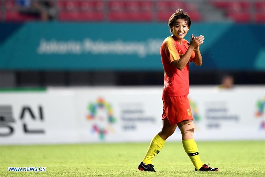 (SP)INDONESIA-PALEMBANG-ASIAN GAMES-WOMEN'S FOOTBALL