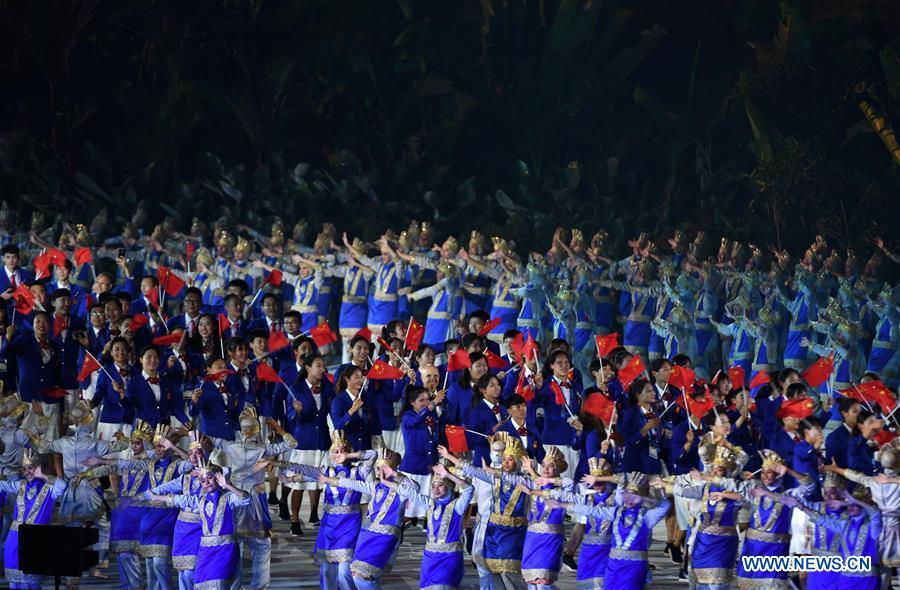 (SP)INDONESIA-JAKARTA-ASIAN GAMES-OPENING CEREMONY