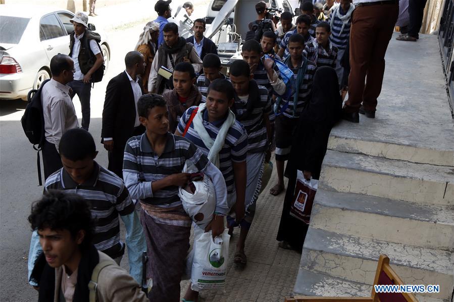 YEMEN-SANAA-CHILD SOLDIERS-ICRC