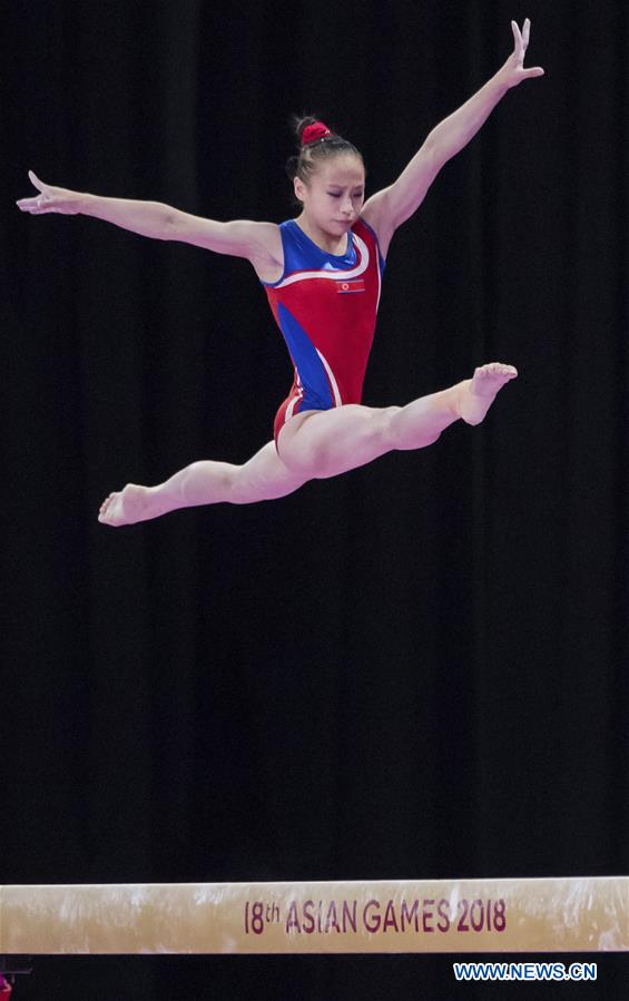 (SP)INDONESIA-JAKARTA-ASIAN GAMES-ARTISTIC GYMNASTICS