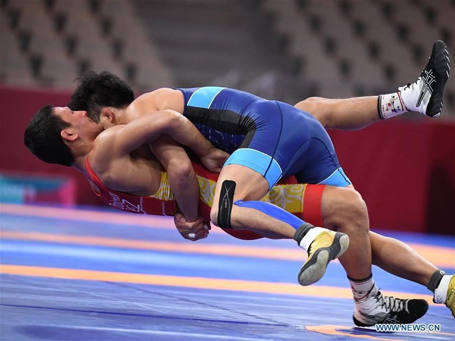 (SP)INDONESIA-JAKARTA-ASIAN GAMES-WRESTLING