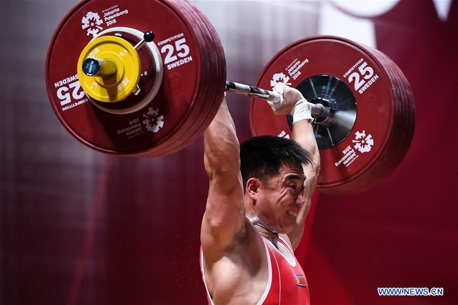 (SP)INDONESIA-JAKARTA-ASIAN GAMES-WEIGHTLIFTING