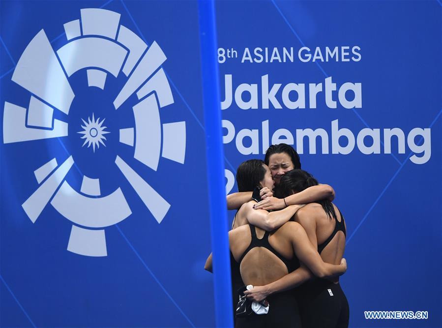 (SP)INDONESIA-JAKARTA-ASIAN GAMES-SWIMMING