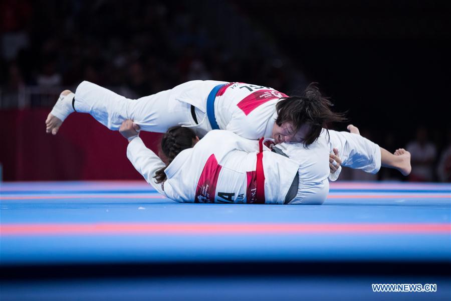 (SP)INDONESIA-JAKARTA-ASIAN GAMES-JU-JITSU